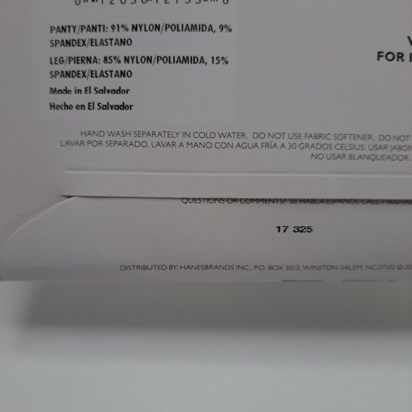 Hanes Silk Reflections Silky Sheer Pantyhose Non-Control Top AB Brown - Picture 14 of 14